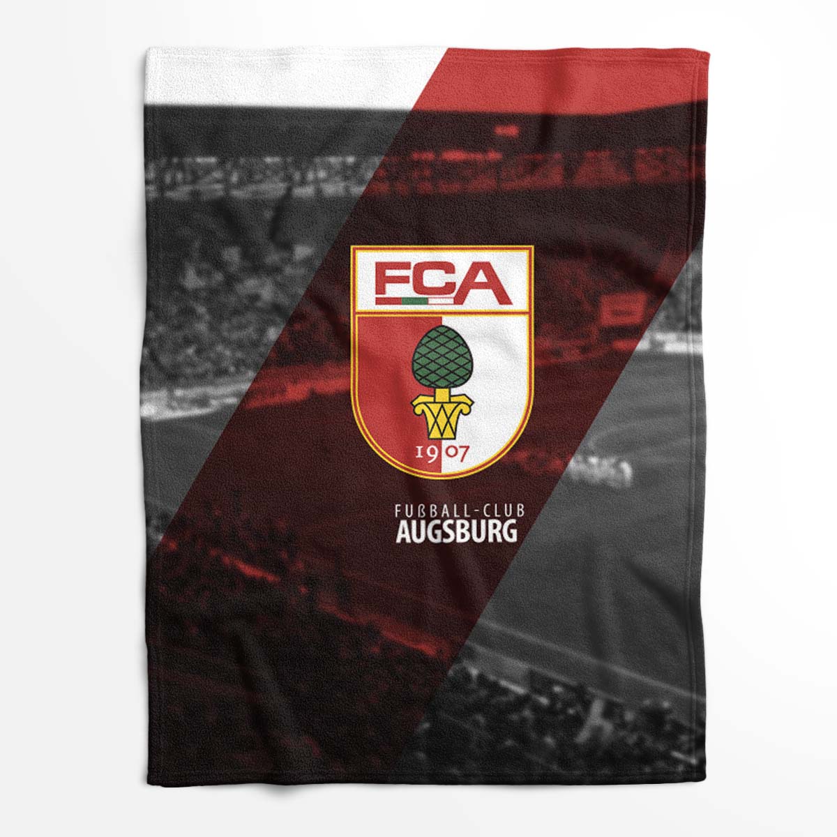 FC Augsburg FCA08 Fleecedecke - Decke – Bild 2