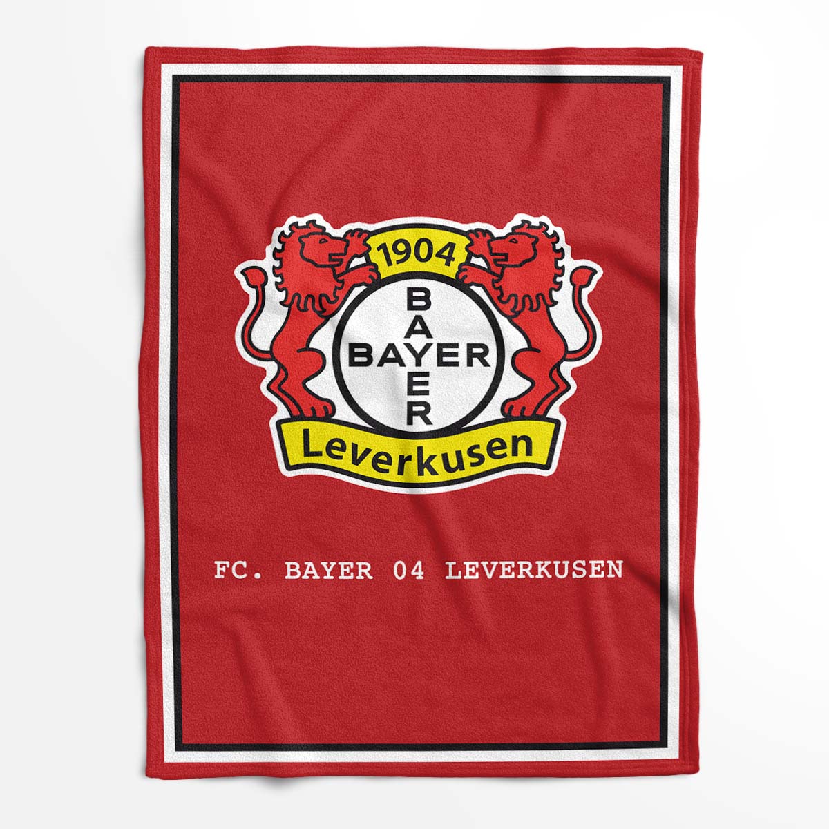 FC Bayer 04 Leverkusen für Fan 01 Fleecedecke - Decke – Bild 2