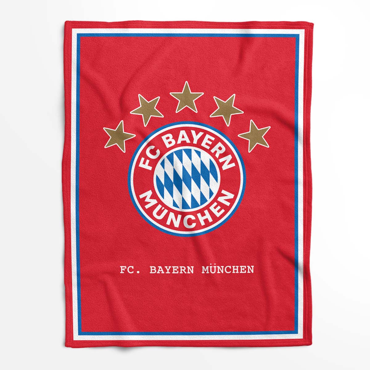 FC Bayern München für Fan 01 Fleecedecke - Decke – Bild 2