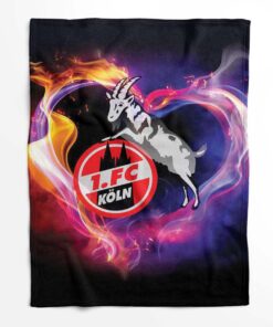 Alternative view of 1. FC Köln KOE13 Fleecedecke - Decke