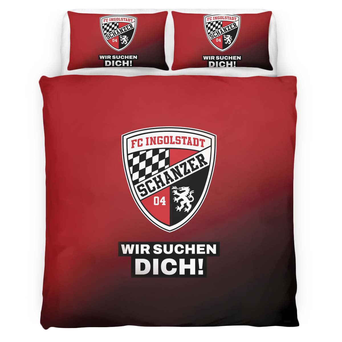 FC Ingolstadt 04 wir suchen dich Kinderbettwäsche - Bettwäsche – Bild 2