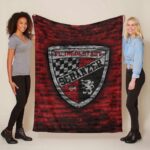 FC Ingolstadt Schanzer 04 rote Backsteinmauer Fleecedecke – Decke