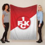 FC Kaiserslautern 1FCK rot-weiß Fleecedecke – Decke