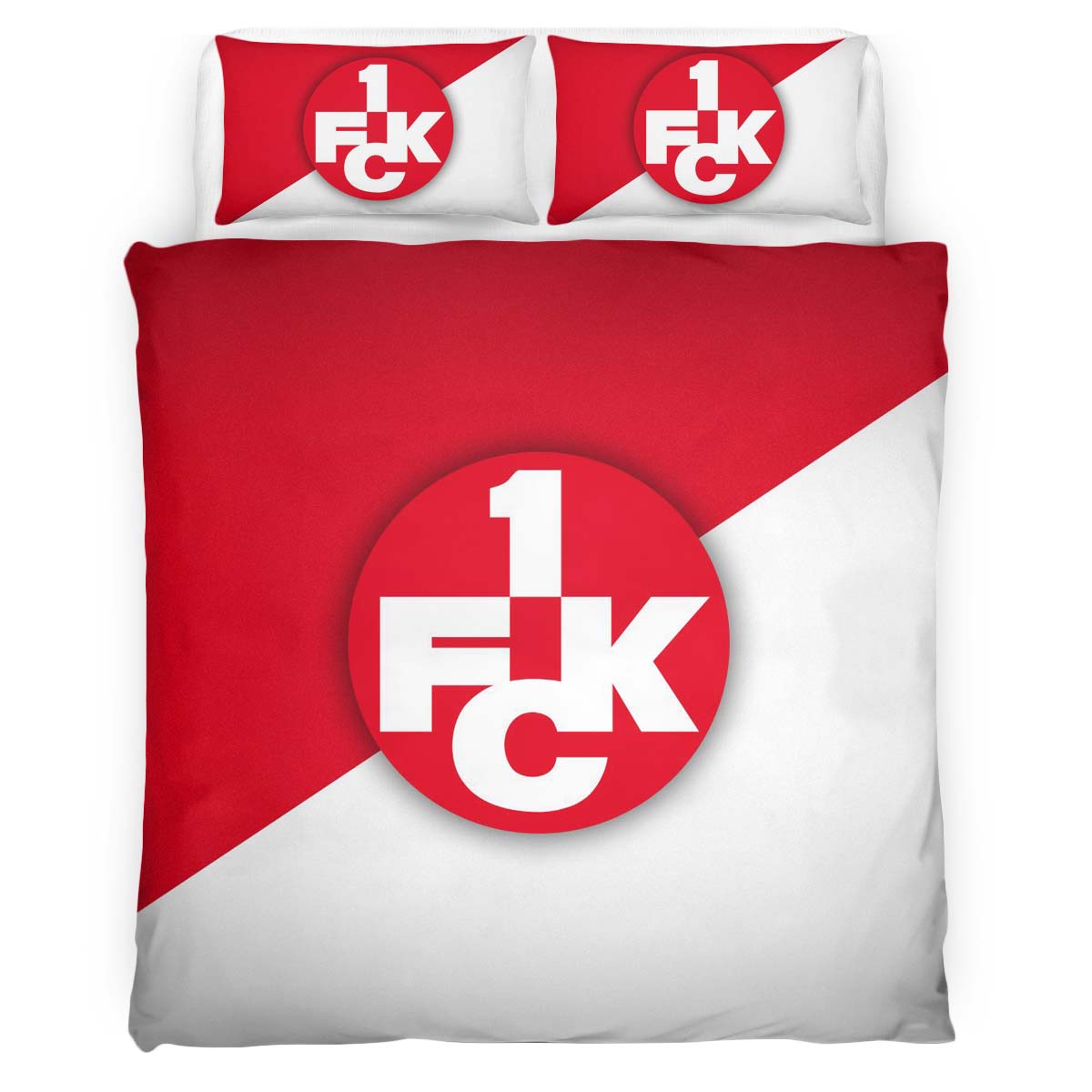 FC Kaiserslautern 1FCK red and white Kinderbettwäsche - Bettwäsche – Bild 2