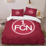 FC Nürnberg red background FCN Kinderbettwäsche – Bettwäsche