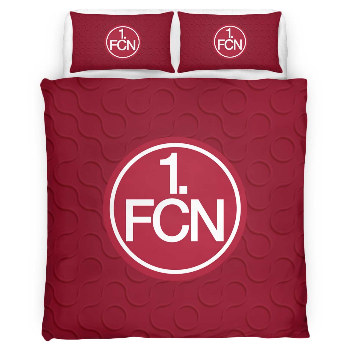 FC Nürnberg red background FCN Kinderbettwäsche - Bettwäsche – Bild 2