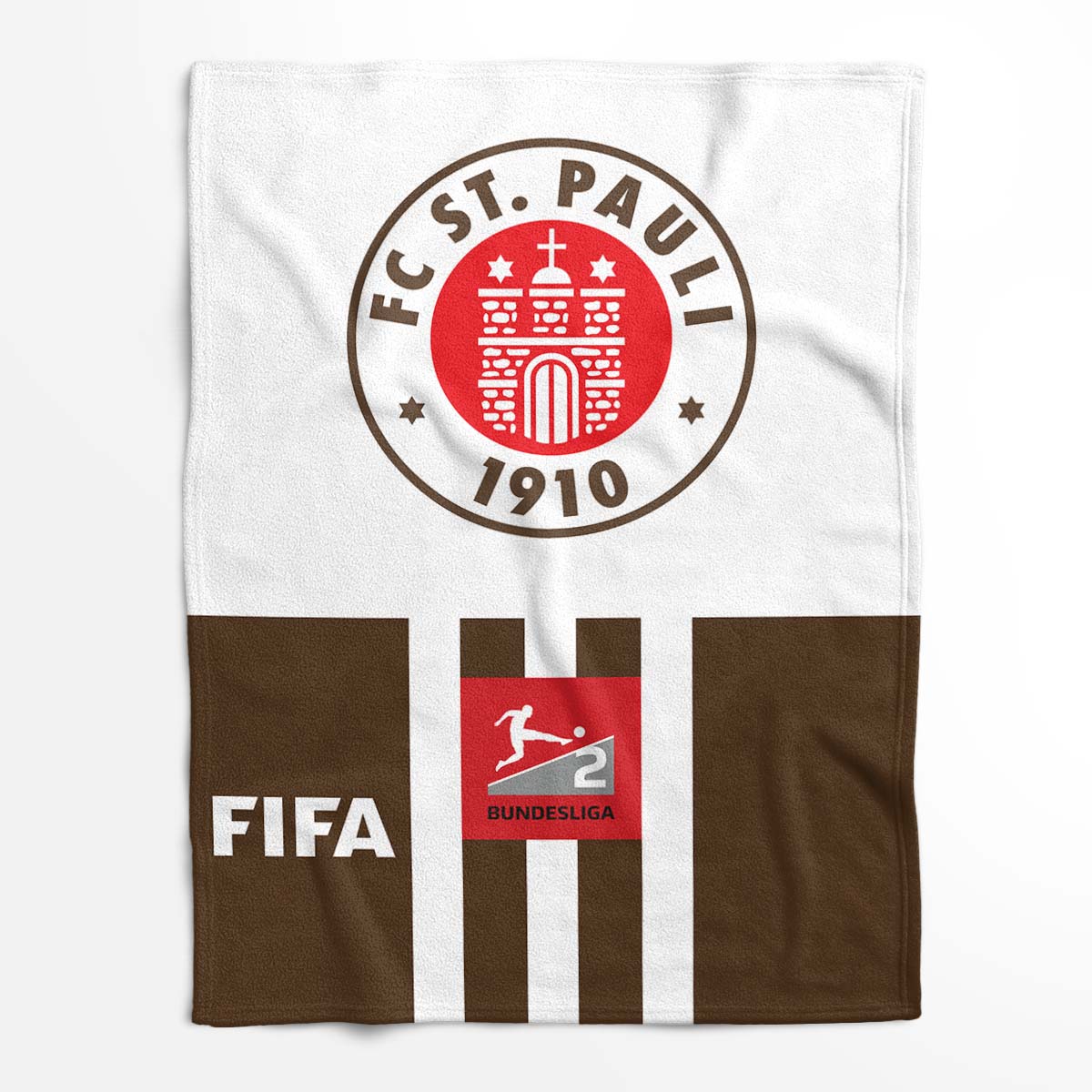 FC St. Pauli 1001 Fleecedecke - Decke – Bild 2