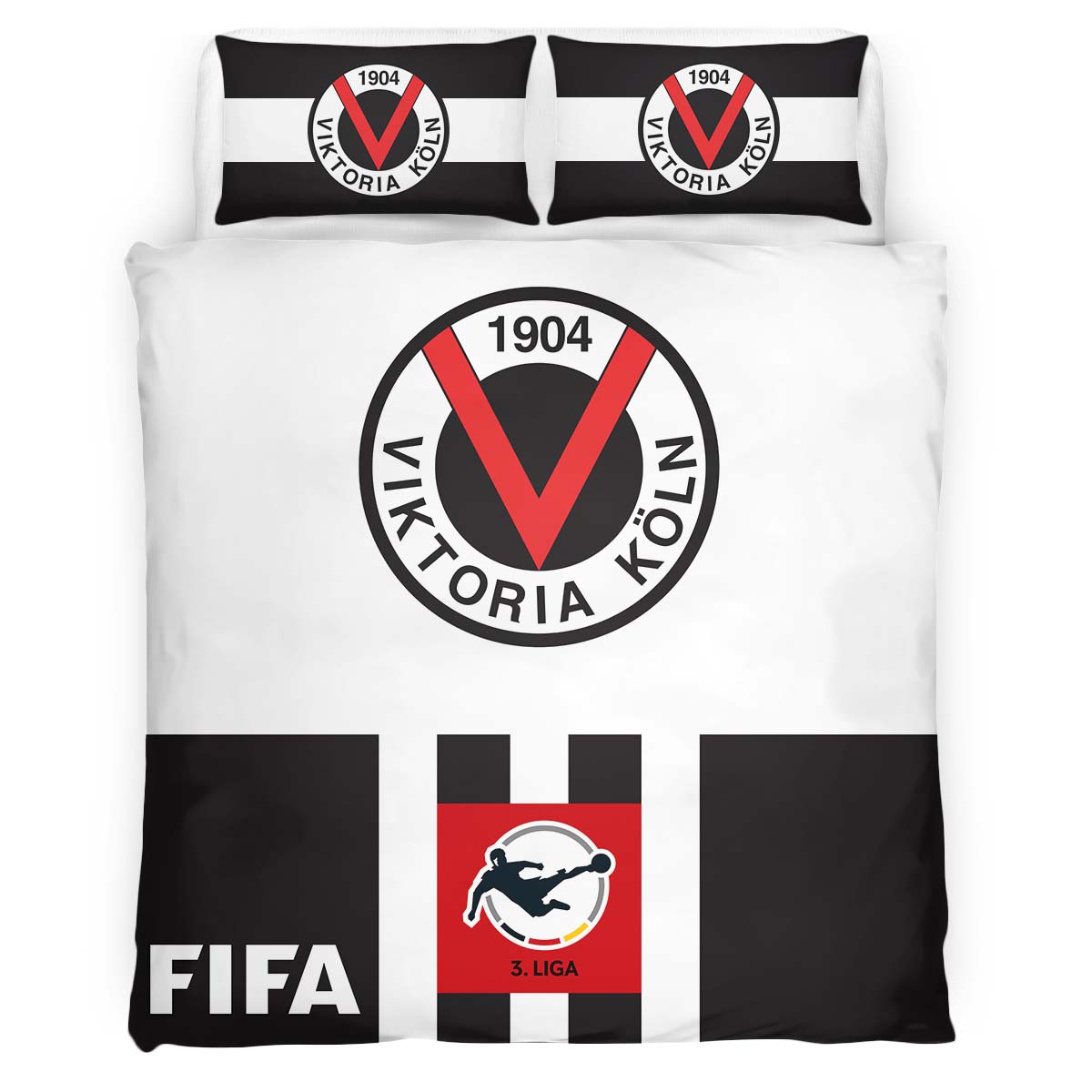 FC Viktoria Köln 1001 Kinderbettwäsche - Bettwäsche – Bild 2