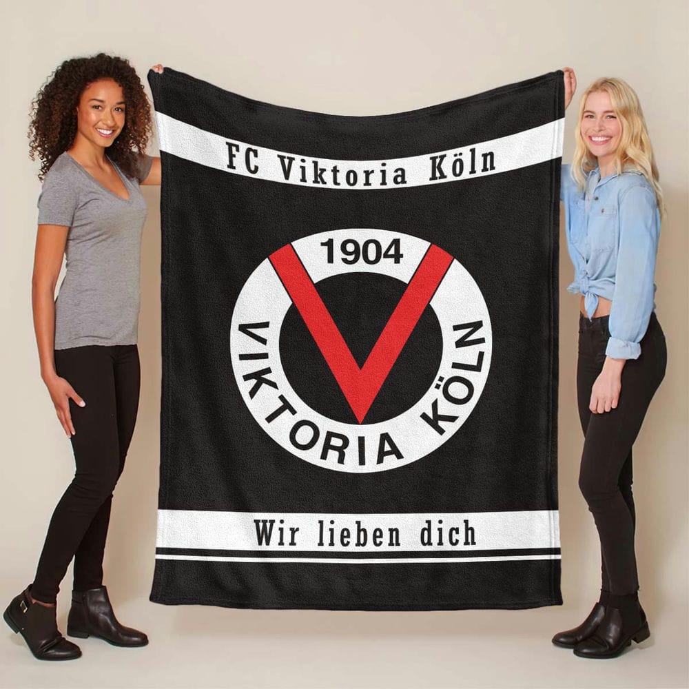 FC Viktoria Köln VIK 06 Fleecedecke - Decke