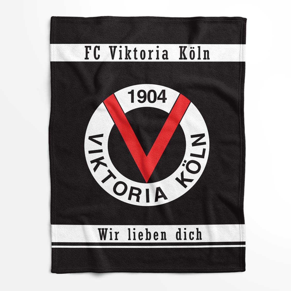 FC Viktoria Köln VIK 06 Fleecedecke - Decke – Bild 2