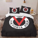 FC Viktoria Köln black background Kinderbettwäsche – Bettwäsche
