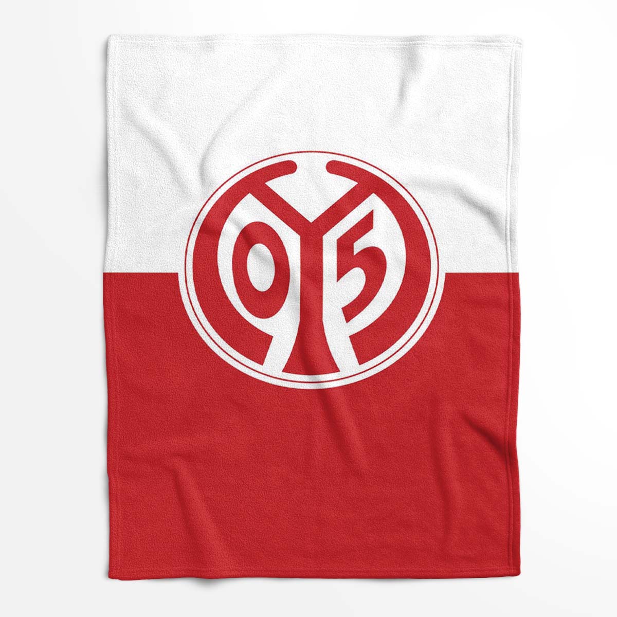 FSV Mainz 05 Fußballverein M13 Fleecedecke - Decke – Bild 2