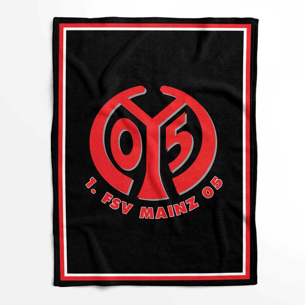 FSV Mainz 05 für Fan 01 Fleecedecke - Decke – Bild 2