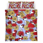 Blumen Snoopy Kinderbettwäsche – Bettwäsche