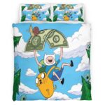 Fortnite Adventure Time Skin Hund und Mensch Kinderbettwäsche – Bettwäsche