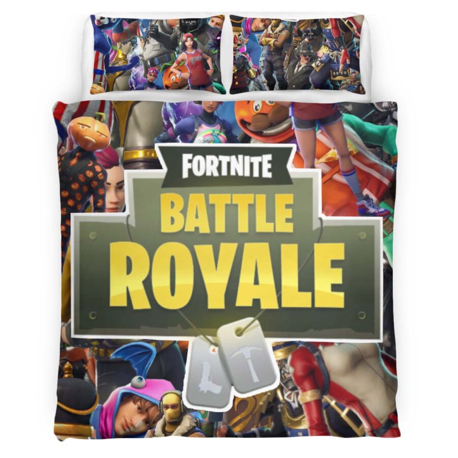 Fortnite Battle Royale Alle Charaktere 02 Kinderbettwäsche – Bettwäsche – Bild 4