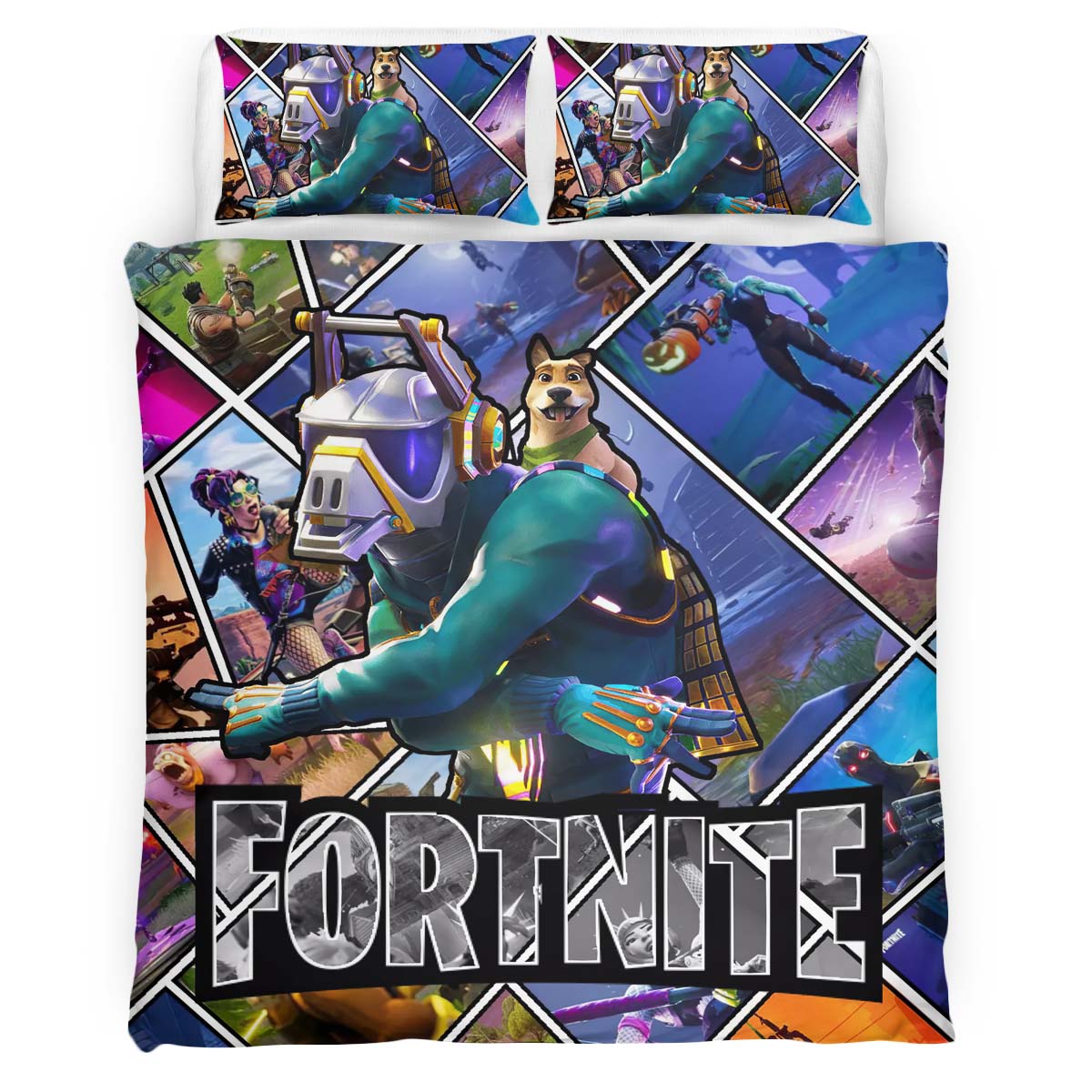 Fortnite DJ Yonder Skin und Alle Skins Kinderbettwäsche – Bettwäsche