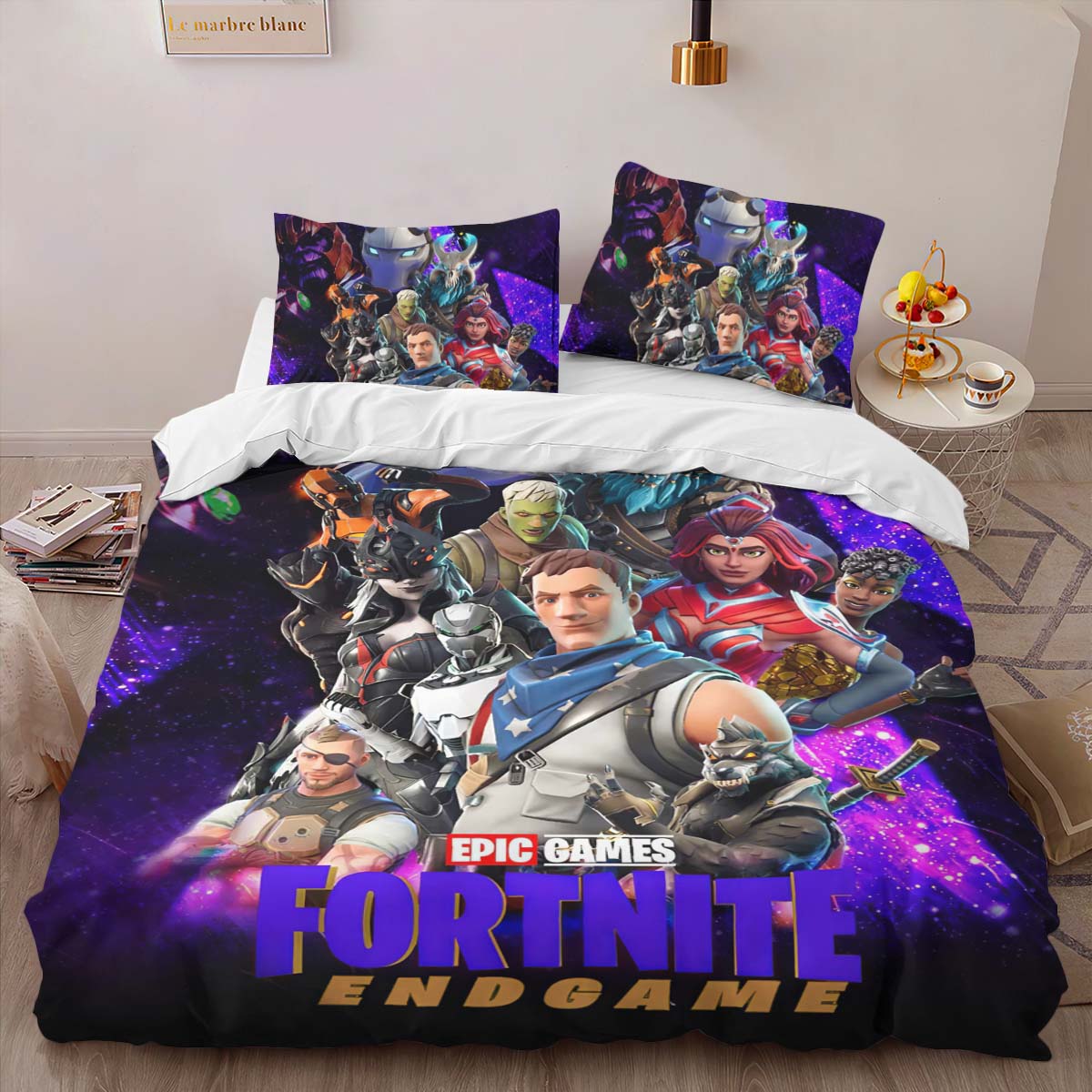Fortnite Endgame Skin Epic Games Kinderbettwäsche – Bettwäsche – Bild 2