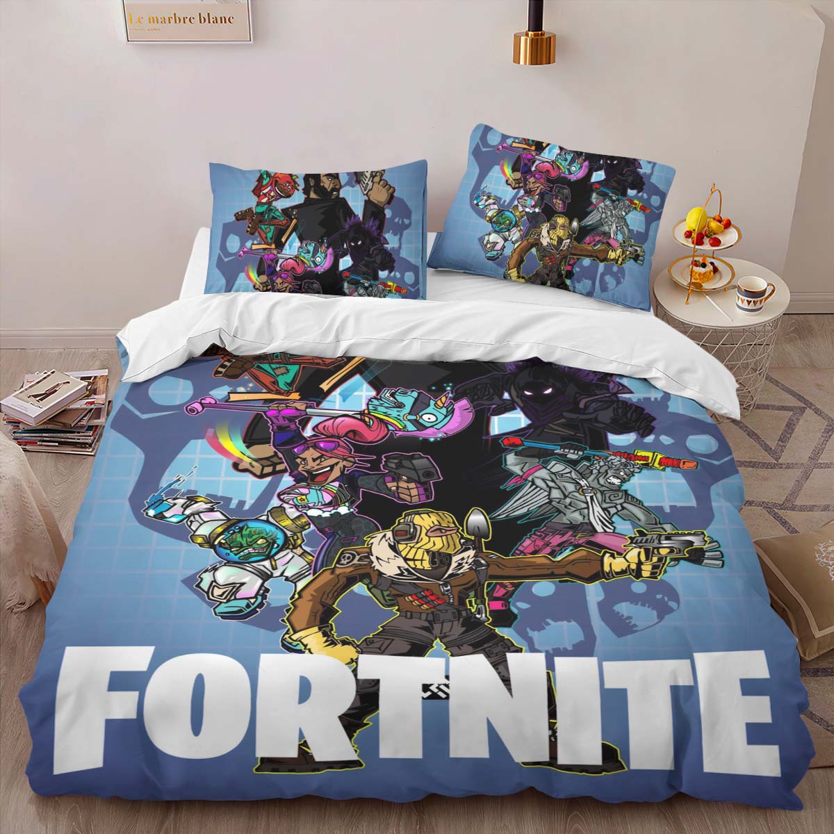Fortnite Gaming Zimmer Kinderbettwäsche – Bettwäsche – Bild 2