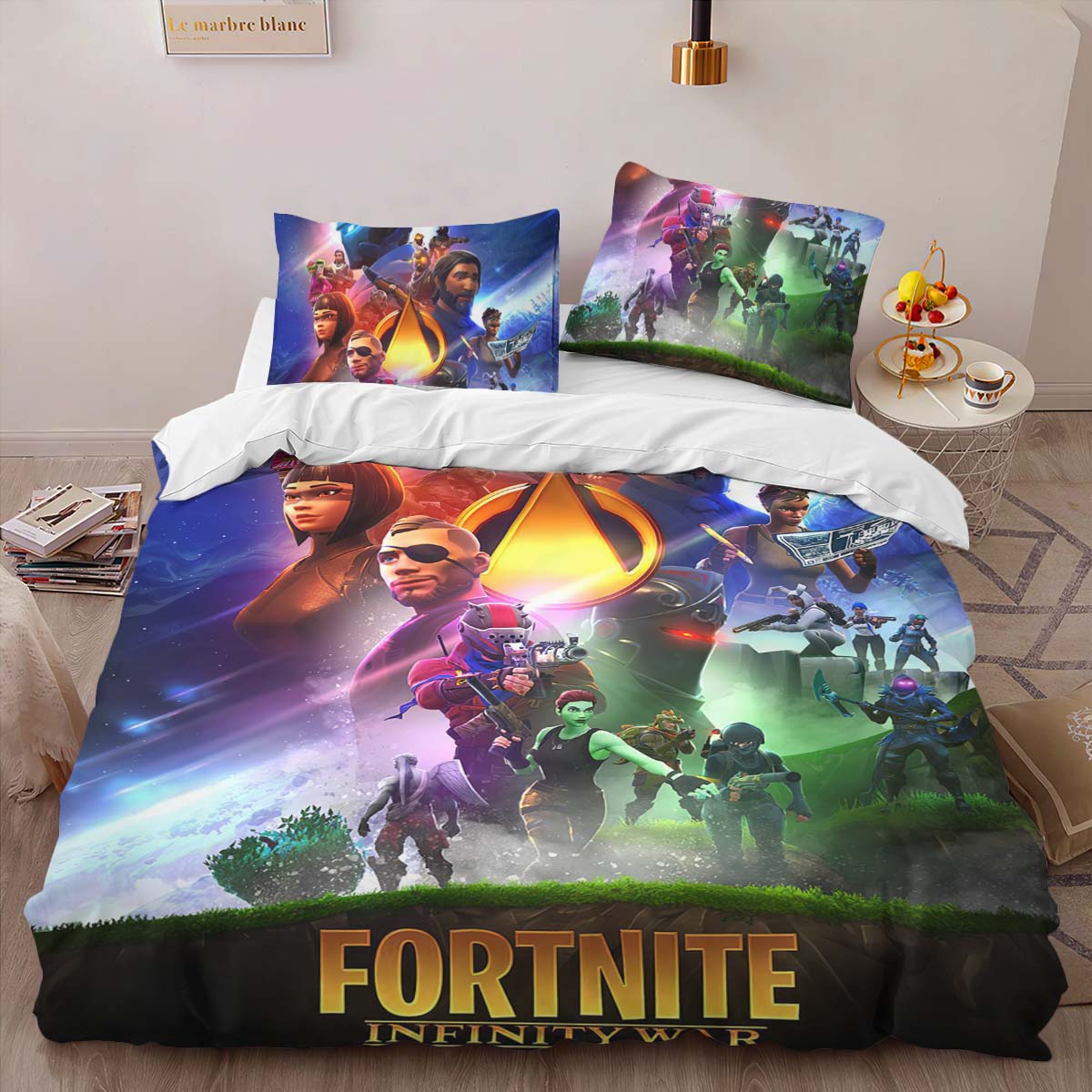 Fortnite Infinity War Skin Kinderbettwäsche – Bettwäsche – Bild 2