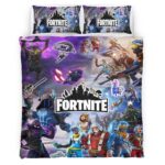 Fortnite Rabe und Alle Skins Kinderbettwäsche – Bettwäsche