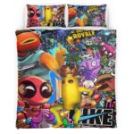 Fortnite Skin Fishstick Peely Deadpool Kinderbettwäsche – Bettwäsche