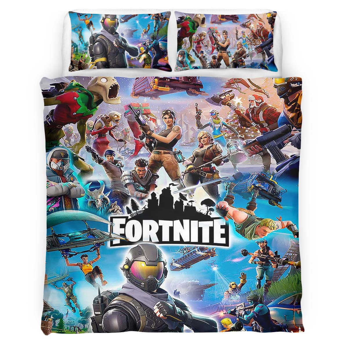 Fortnite Zombie FN02 Kinderbettwäsche – Bettwäsche