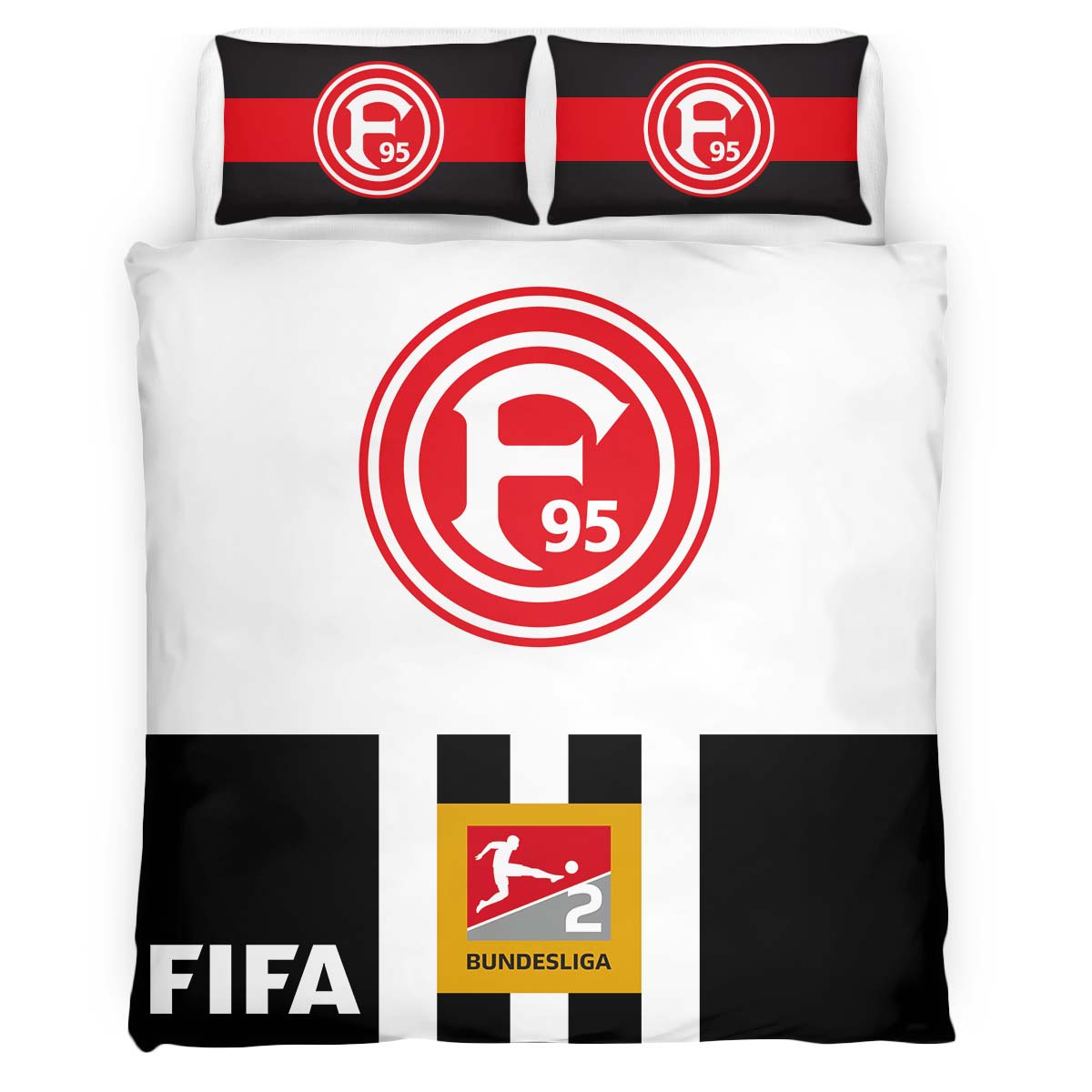 Fortuna Düsseldorf 1001 Kinderbettwäsche - Bettwäsche – Bild 2