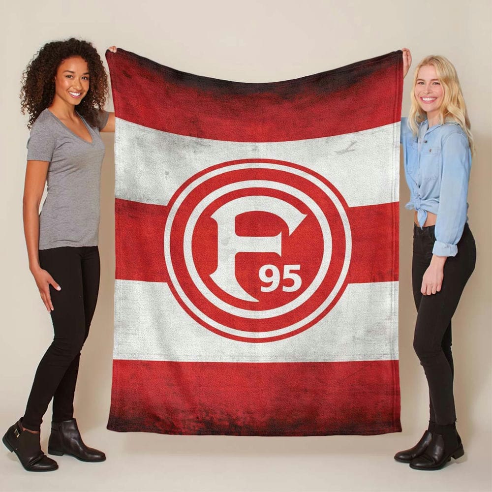 Fortuna Düsseldorf F95 Fleecedecke - Decke