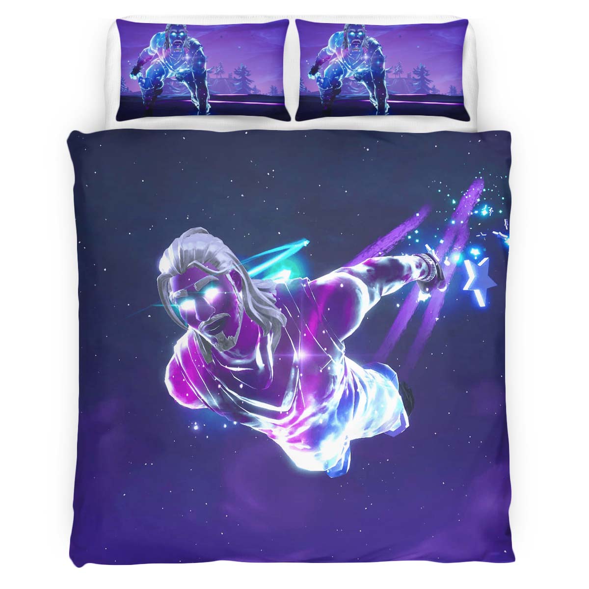 Galaxy Skin Fortnite 04 Kinderbettwäsche – Bettwäsche