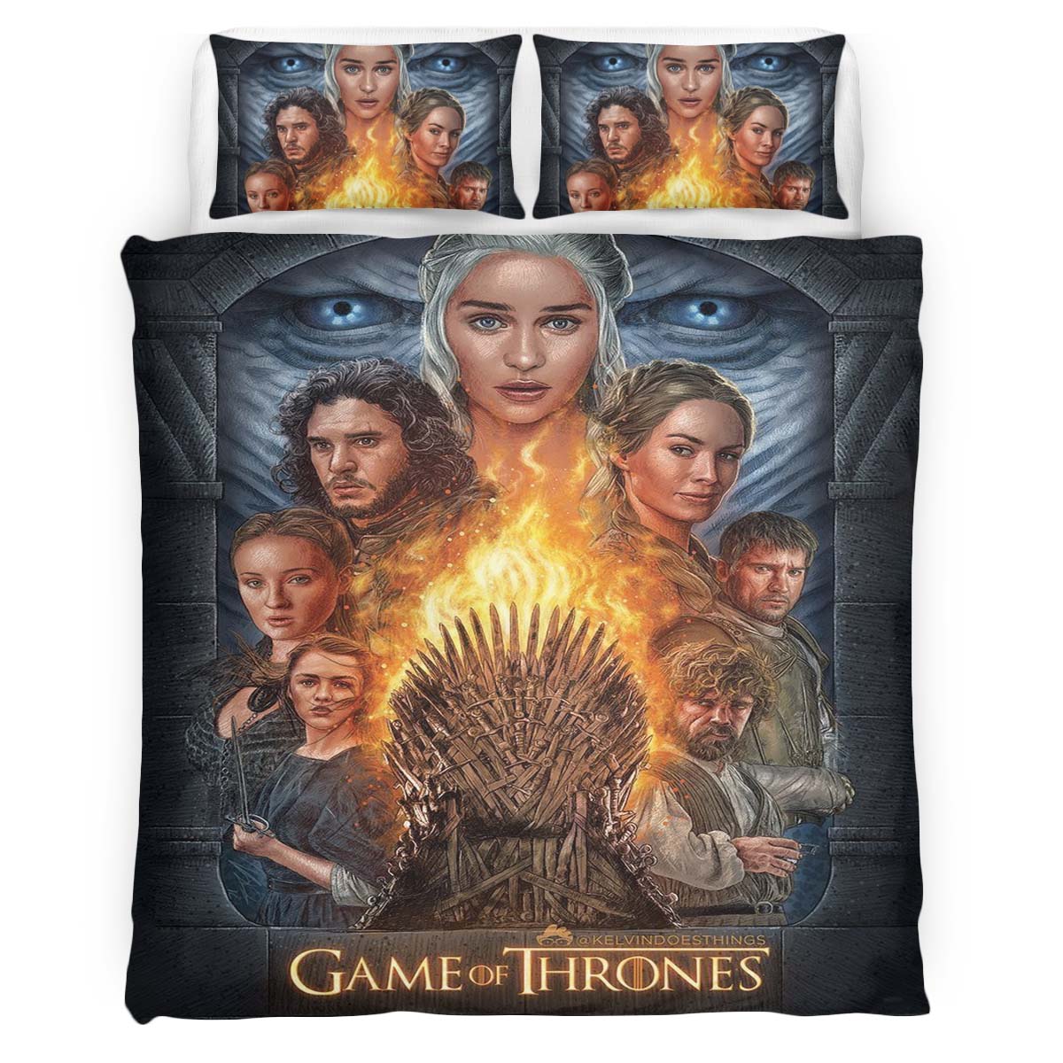 Game of Thrones Charaktere Der Winter naht 06 Kinderbettwäsche – Bettwäsche