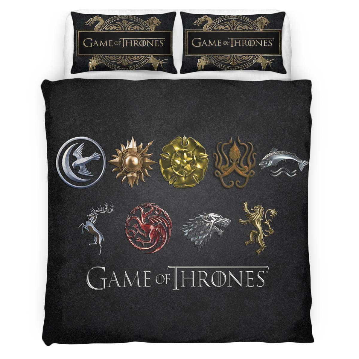 Game of Thrones Alle Häuser Kinderbettwäsche – Bettwäsche