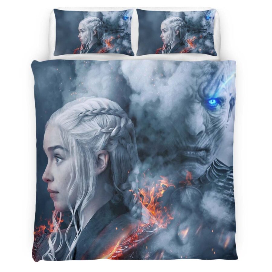 Game of Thrones Daenerys Targaryen Mutter der Drachen und Weiße Wanderer 35 Kinderbettwäsche – Bettwäsche – Bild 4