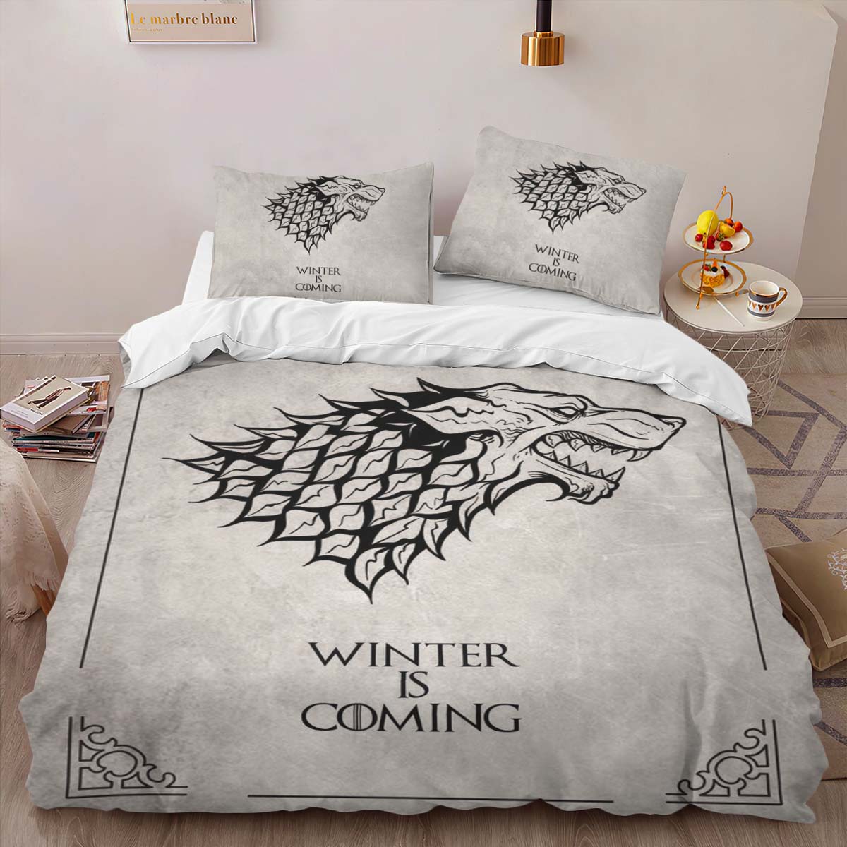 Game of Thrones Haus Stark Der Winter naht Kinderbettwäsche – Bettwäsche – Bild 2