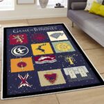 Game Of Thrones Got Alle Häuser 5 Teppich