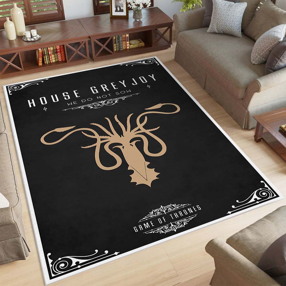Game Of Thrones Got House Greyjoy-siegel Teppich – Bild 2