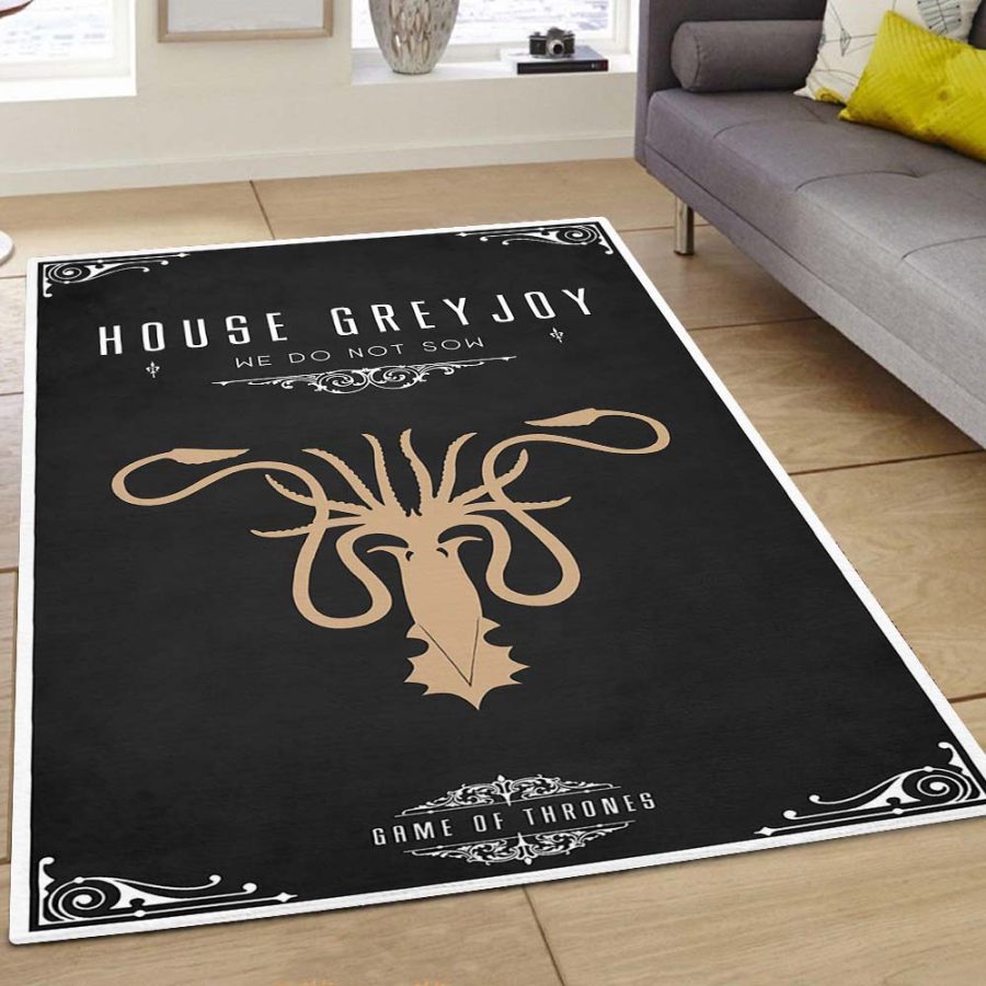 Game Of Thrones Got House Greyjoy-siegel Teppich – Bild 4