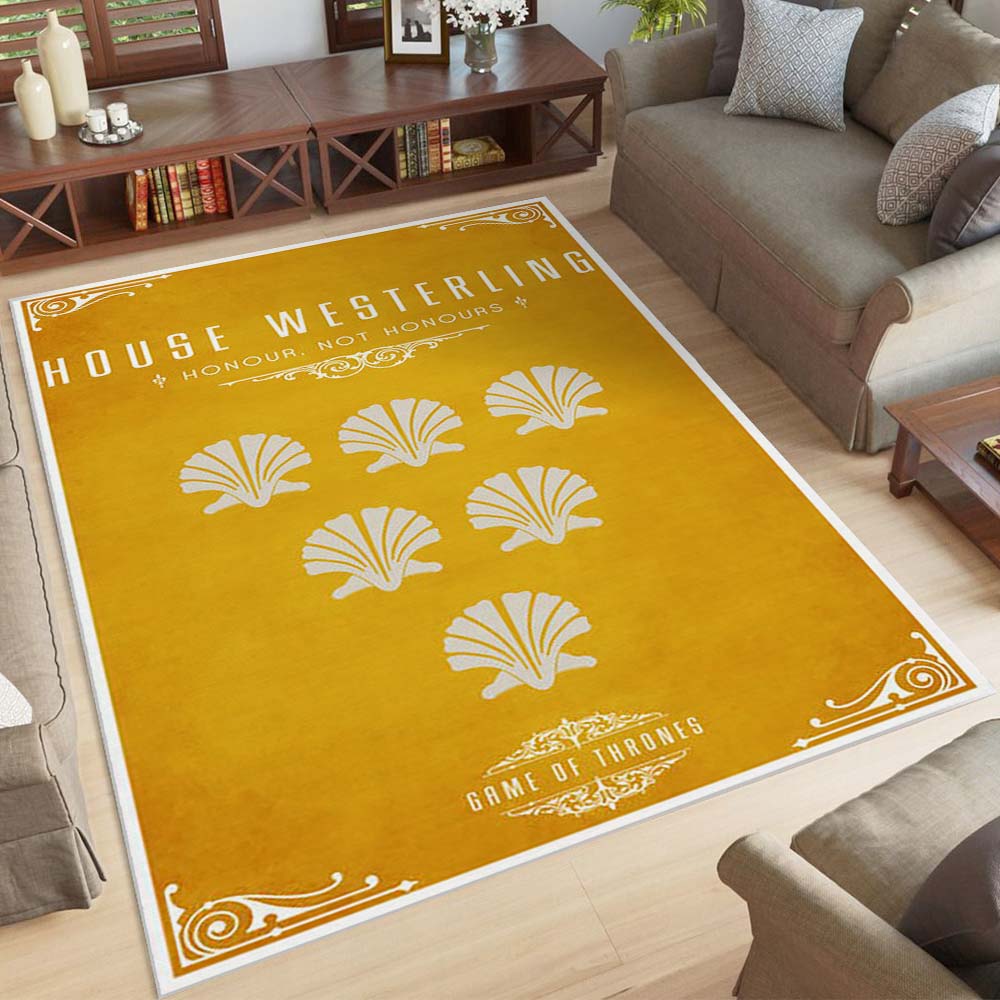 Westerling-siegel Des Game Of Thrones Got-hauses Teppich – Bild 2
