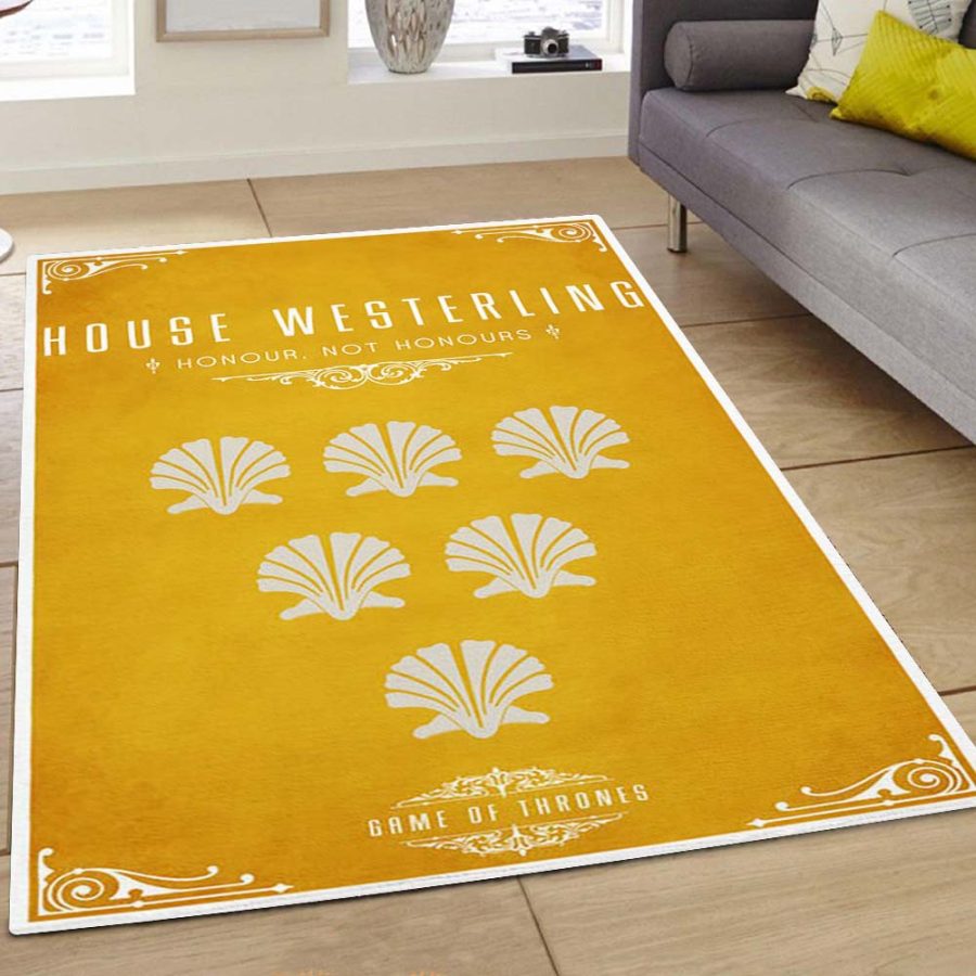 Westerling-siegel Des Game Of Thrones Got-hauses Teppich – Bild 4