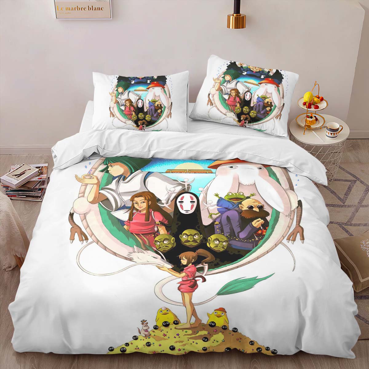 Ghibli Chihiros Reise ins Zauberland 1001 Kinderbettwäsche – Bettwäsche – Bild 2