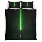 Grünes Lichtschwert Star Wars Kinderbettwäsche – Bettwäsche