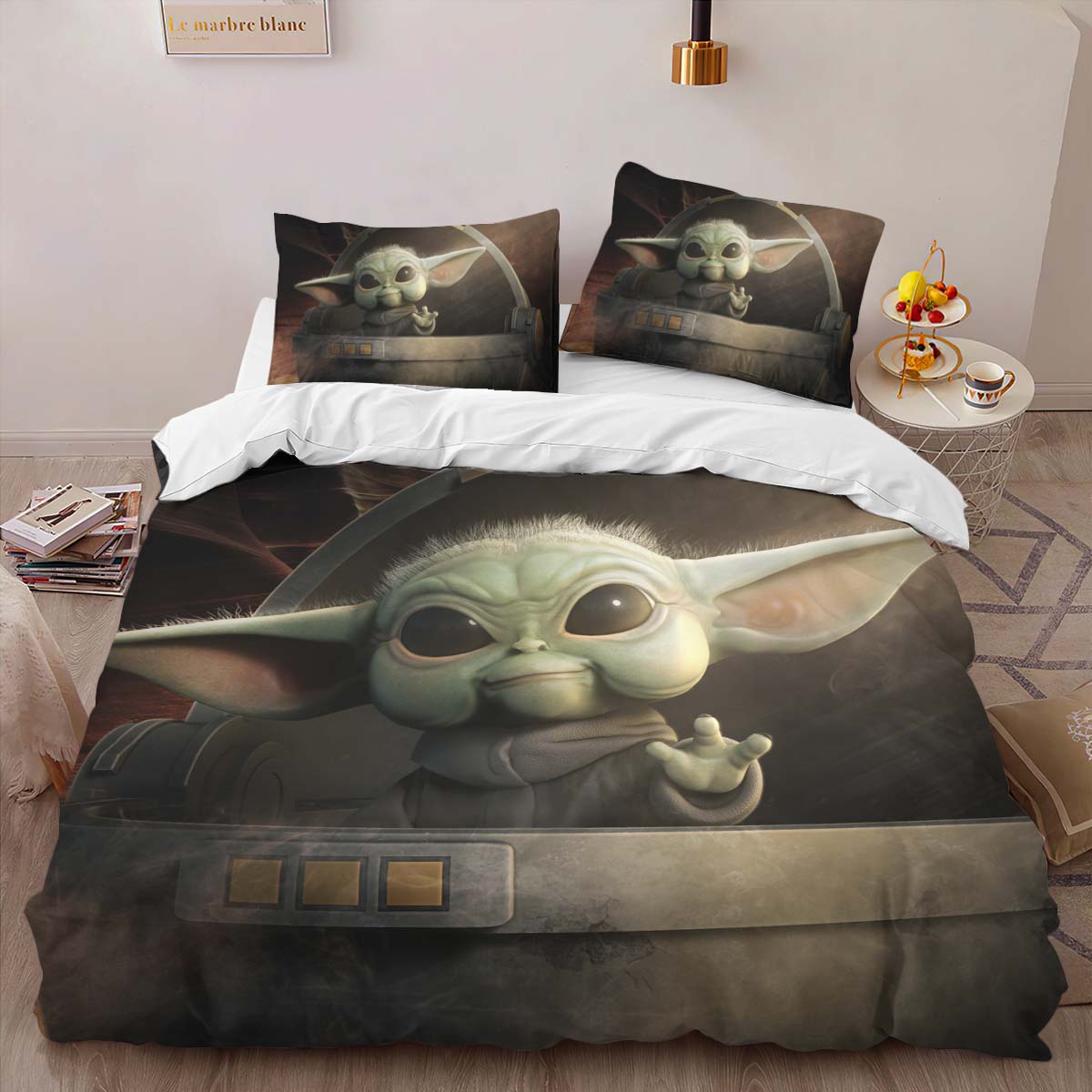 Grogu Star Wars Baby Yoda The Mandalorian Kinderbettwäsche – Bettwäsche – Bild 2