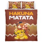 Hakuna Matata Der König der Löwen Charaktere 3 Kinderbettwäsche – Bettwäsche
