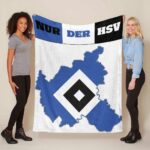 Hamburger SV HSV 11 Fleecedecke – Decke