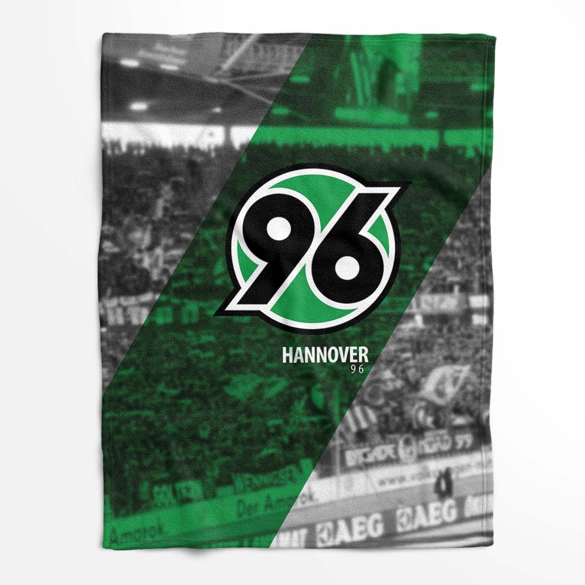 Spielfeld von Hannover 96 Fleecedecke - Decke – Bild 2