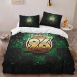 Hannover 96 green black diamond style Kinderbettwäsche – Bettwäsche