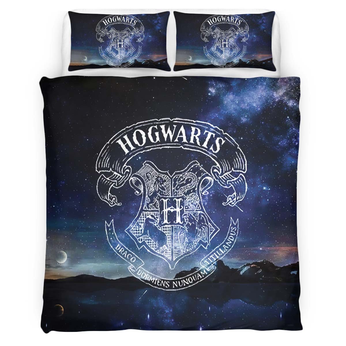 Harry Potter 17 Galaxy Kinderbettwäsche – Bettwäsche
