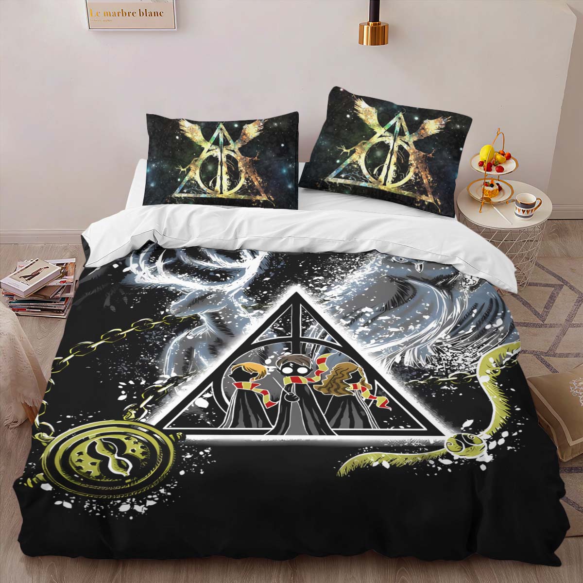 Harry Potter Always Symbol und Eule Kinderbettwäsche – Bettwäsche – Bild 2