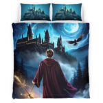 Harry Potter und Hogwarts Schule Kinderbettwäsche – Bettwäsche