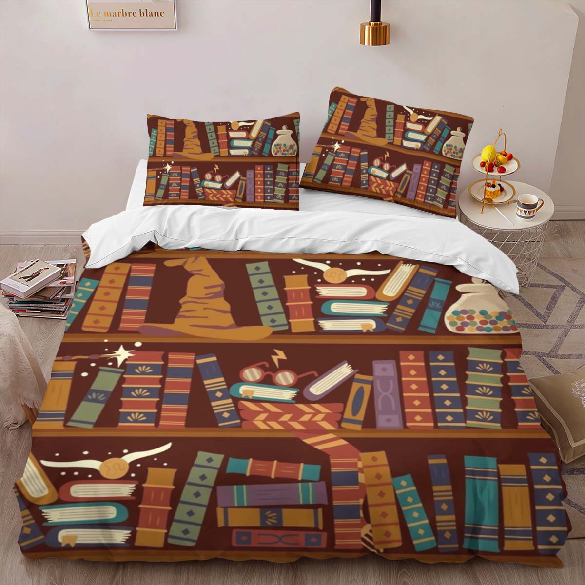 Harry Potter Bücherregale Kinderbettwäsche – Bettwäsche – Bild 2